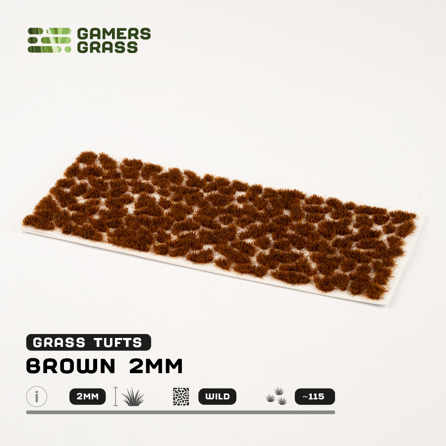 Brown (2mm) - Gamers Grass