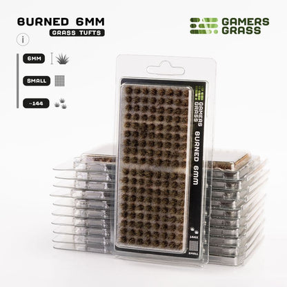 Burned Tufts (6mm) - Gamers Grass