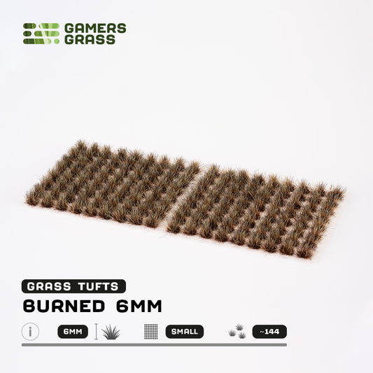 Burned Tufts (6mm) - Gamers Grass