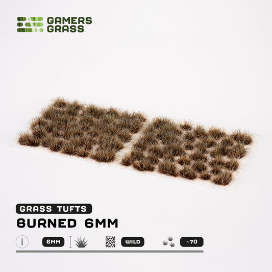 Burned Tufts (6mm) - Gamers Grass
