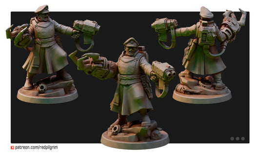 Commissar with Mechanical Claw