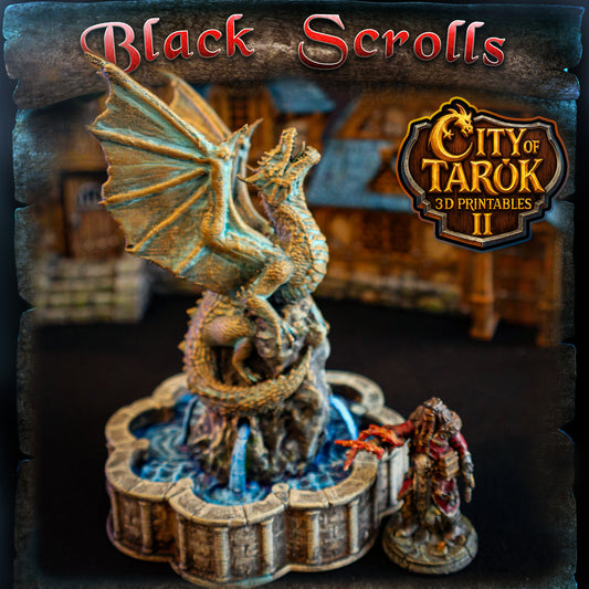 Dragon Fountain - City of Tarok 2