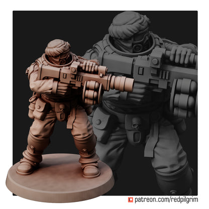 Desert Hawks Command Squad
