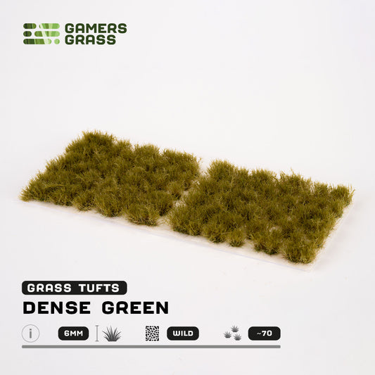 Dense Green (6mm) - Gamers Grass