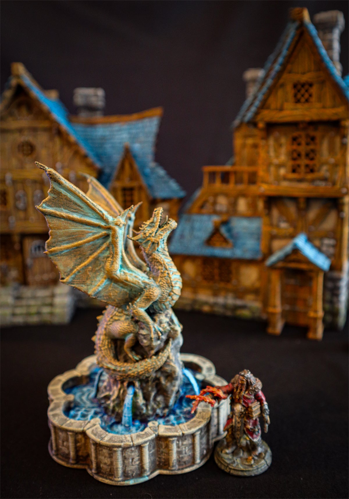 Dragon Fountain - City of Tarok 2