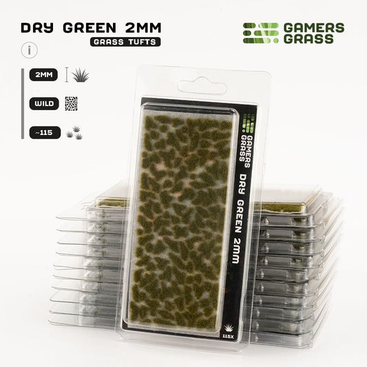 Dry Green (2mm) - Gamers Grass