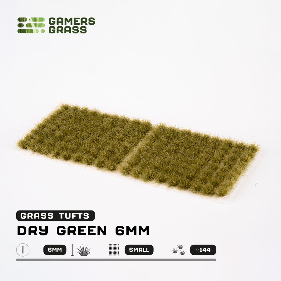 Dry Green (6mm) - Gamers Grass