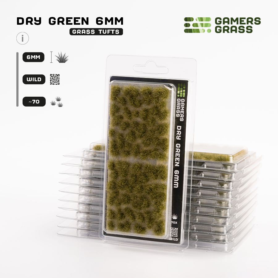 Dry Green (6mm) - Gamers Grass