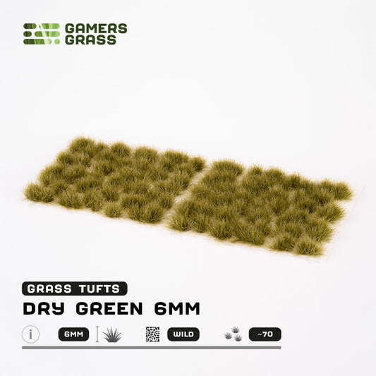 Dry Green (6mm) - Gamers Grass