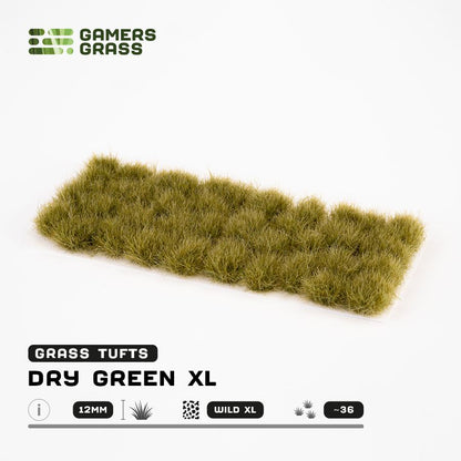 Dry Green XL (12mm) - Gamers Grass