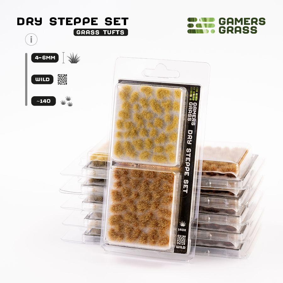 Dry Steppe Tuft Set - Gamers Grass
