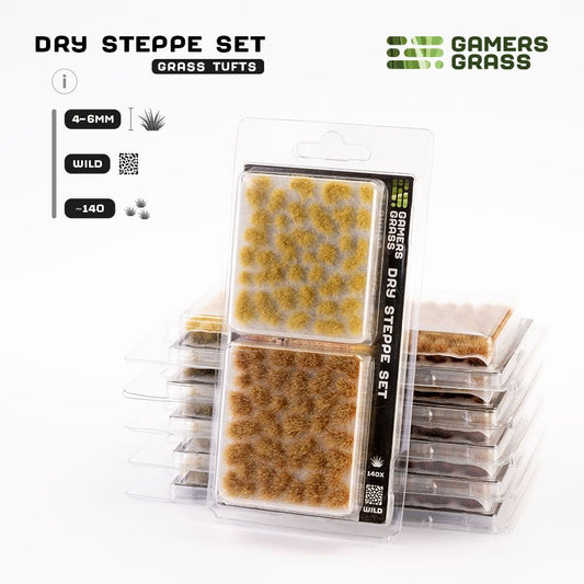 Dry Steppe Tuft Set - Gamers Grass