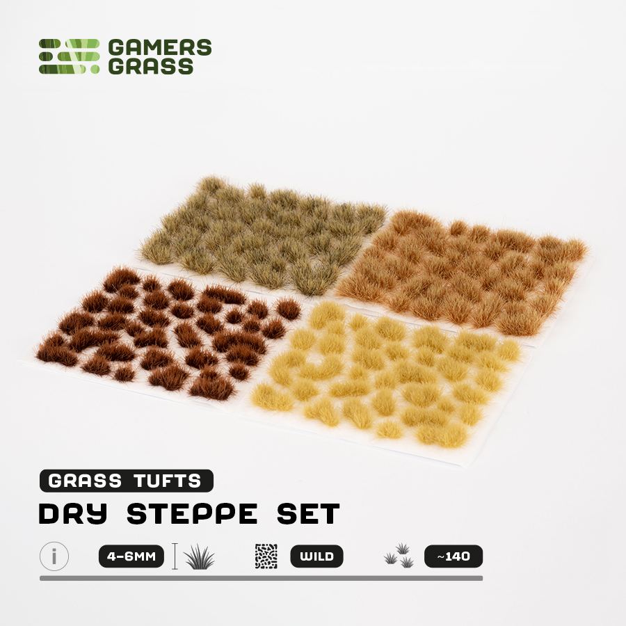 Dry Steppe Tuft Set - Gamers Grass