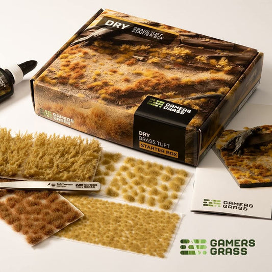 Dry Grass Tuft Starter Box - Gamers Grass