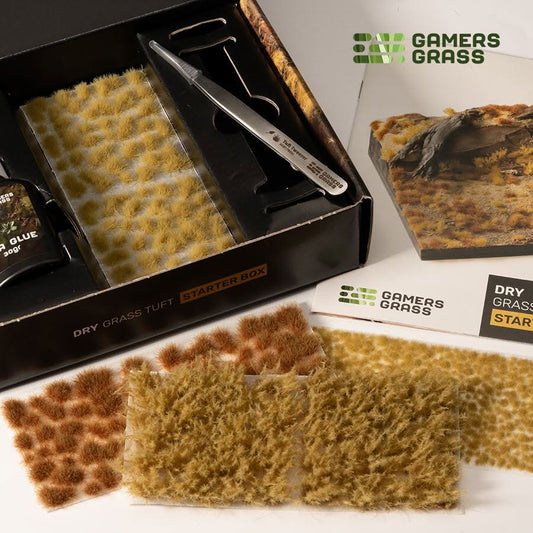 Dry Grass Tuft Starter Box - Gamers Grass