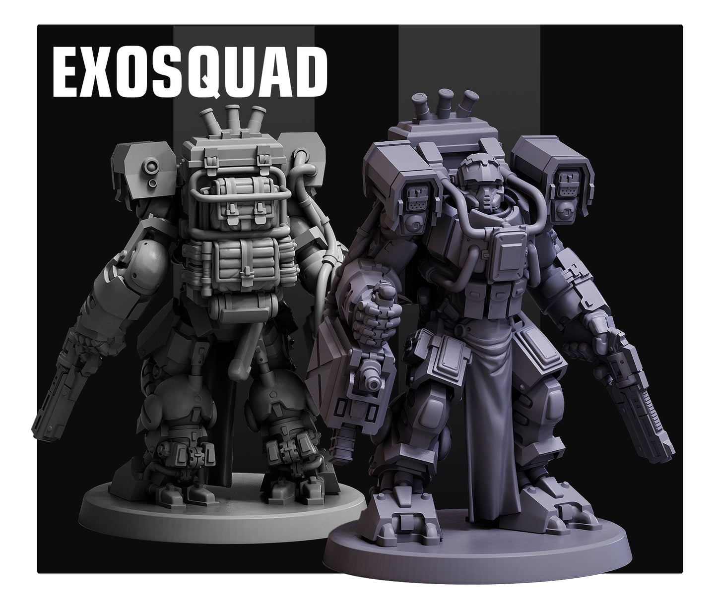 Exosquad SciFi Soldiers