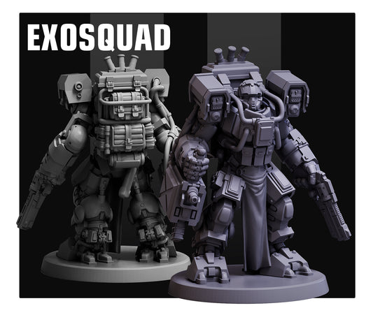 Exosquad SciFi Soldiers