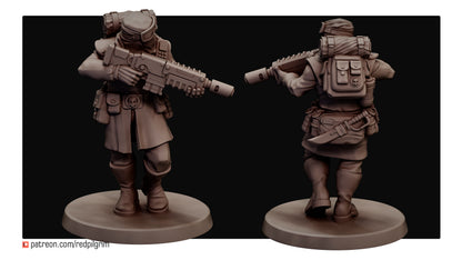Desert Hawks Frontline Team