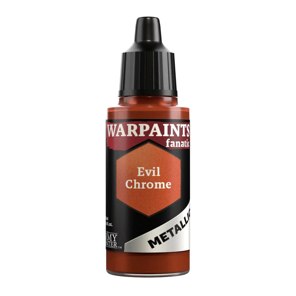 Army Painter Warpaints Fanatic Metallic: Evil Chrome 18ml