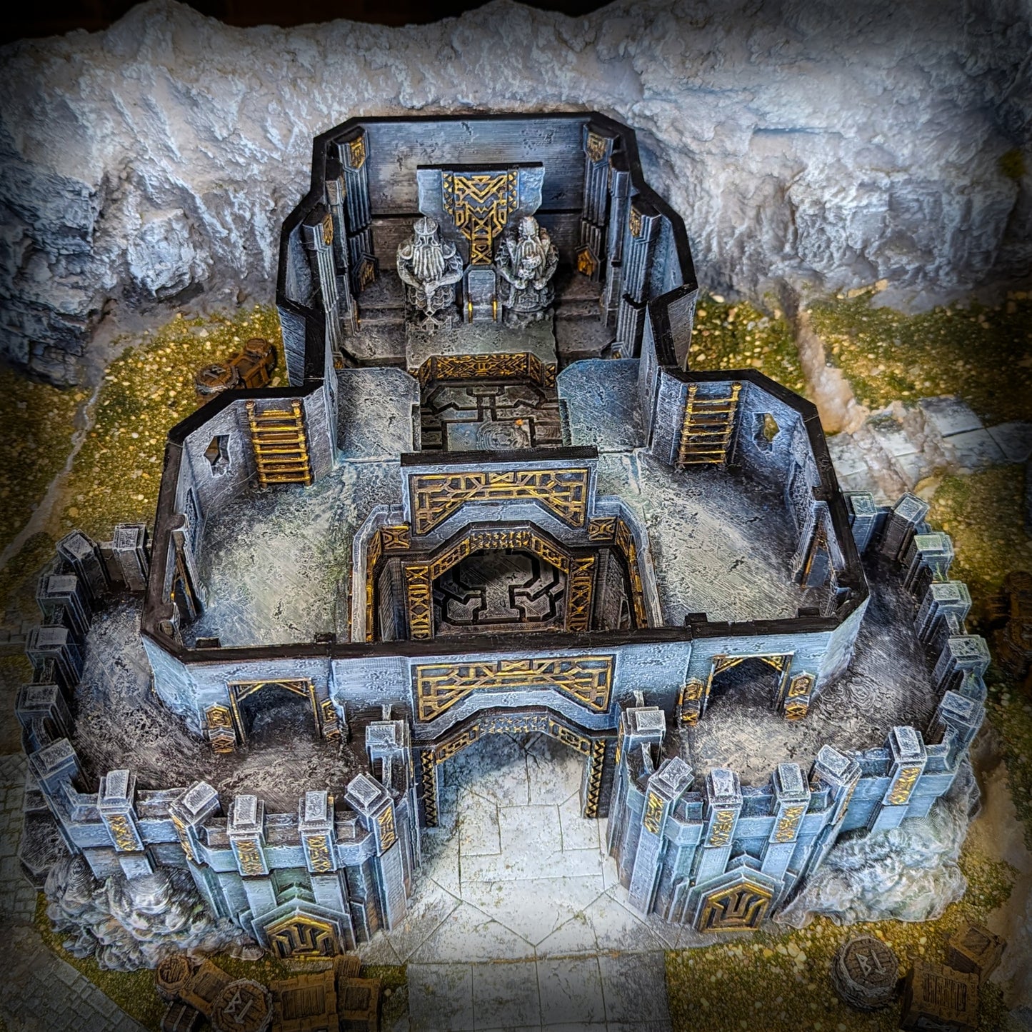 Dwarven Great Hall - Kingdom of Durak Deep