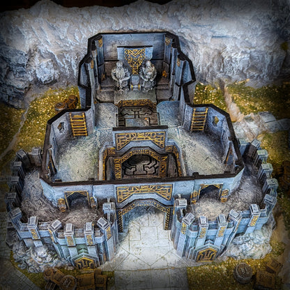 Dwarven Great Hall - Kingdom of Durak Deep