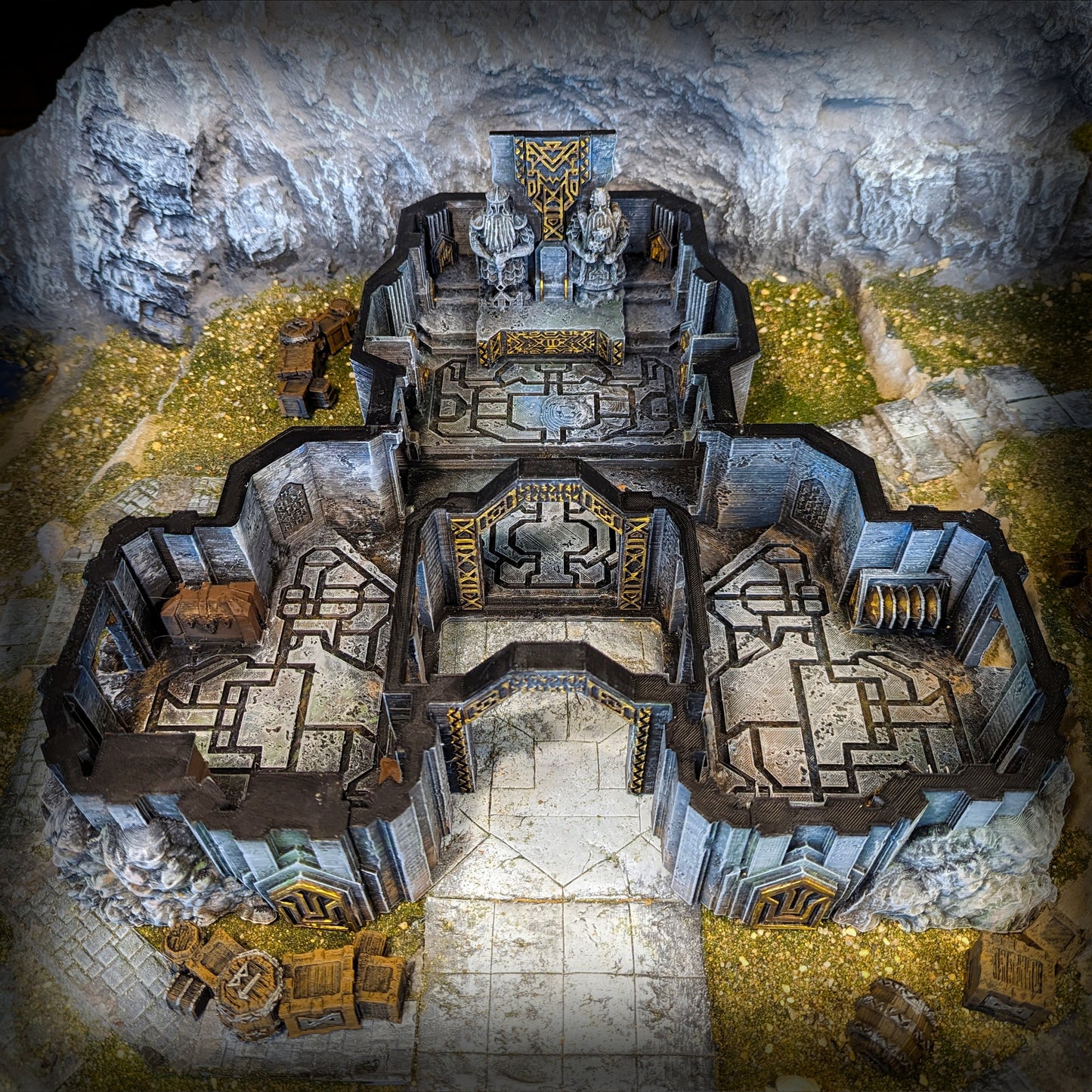 Dwarven Great Hall - Kingdom of Durak Deep