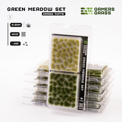 Green Meadow Tuft Set - Gamers Grass