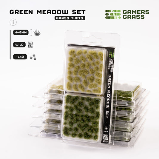 Green Meadow Tuft Set - Gamers Grass