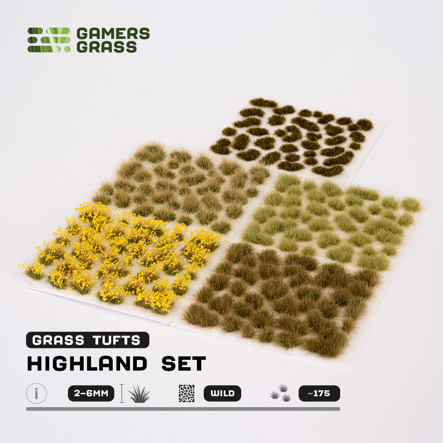 Highland Tuft Set - Gamers Grass