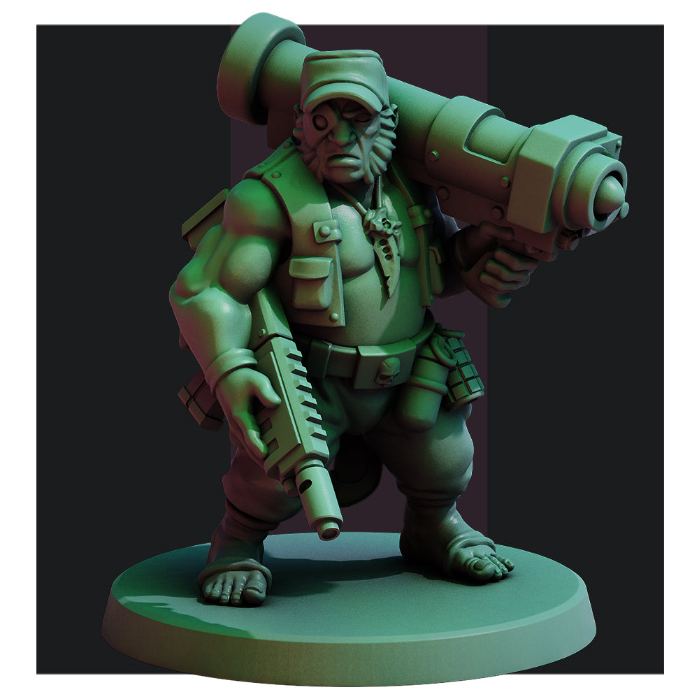 Halfling Jungle Recon Team
