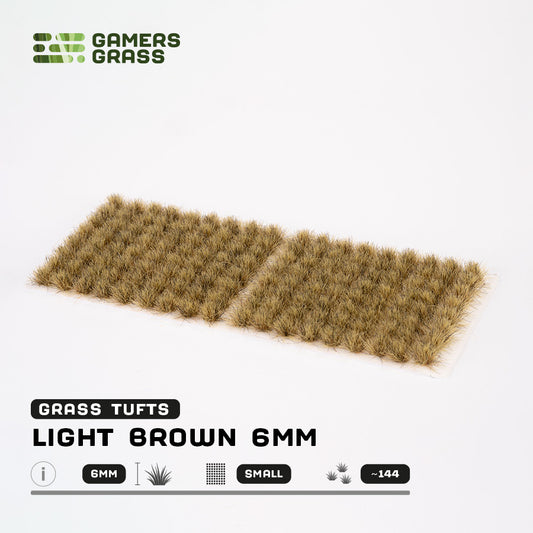 Light Brown (6mm) - Gamers Grass