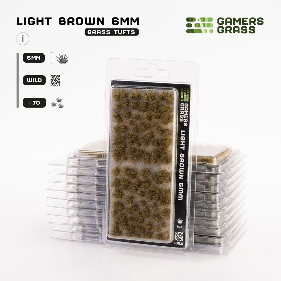 Light Brown (6mm) - Gamers Grass