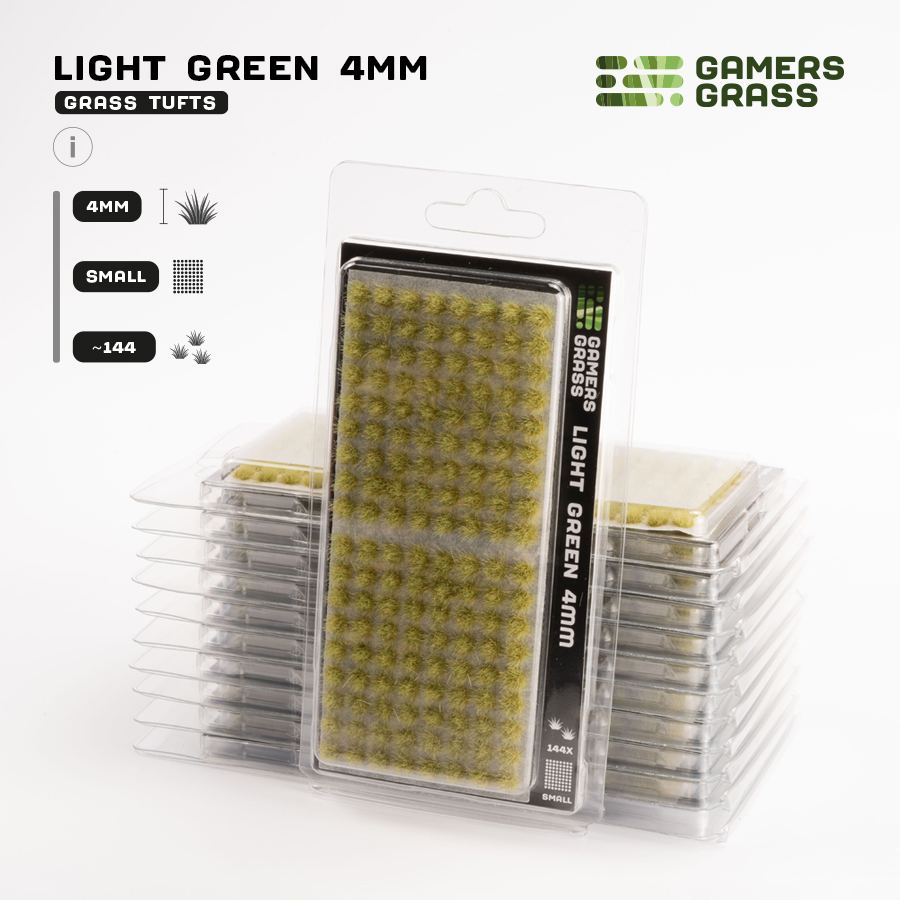 Light Green (4mm) - Gamers Grass