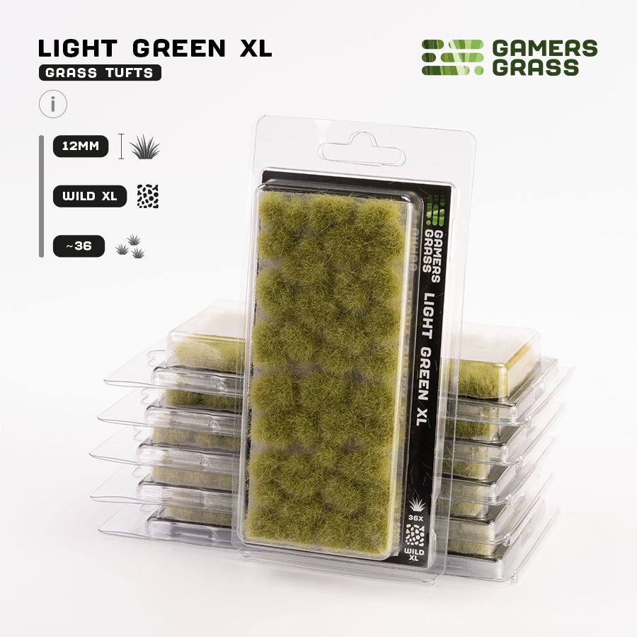 Light Green XL (12mm) - Gamers Grass