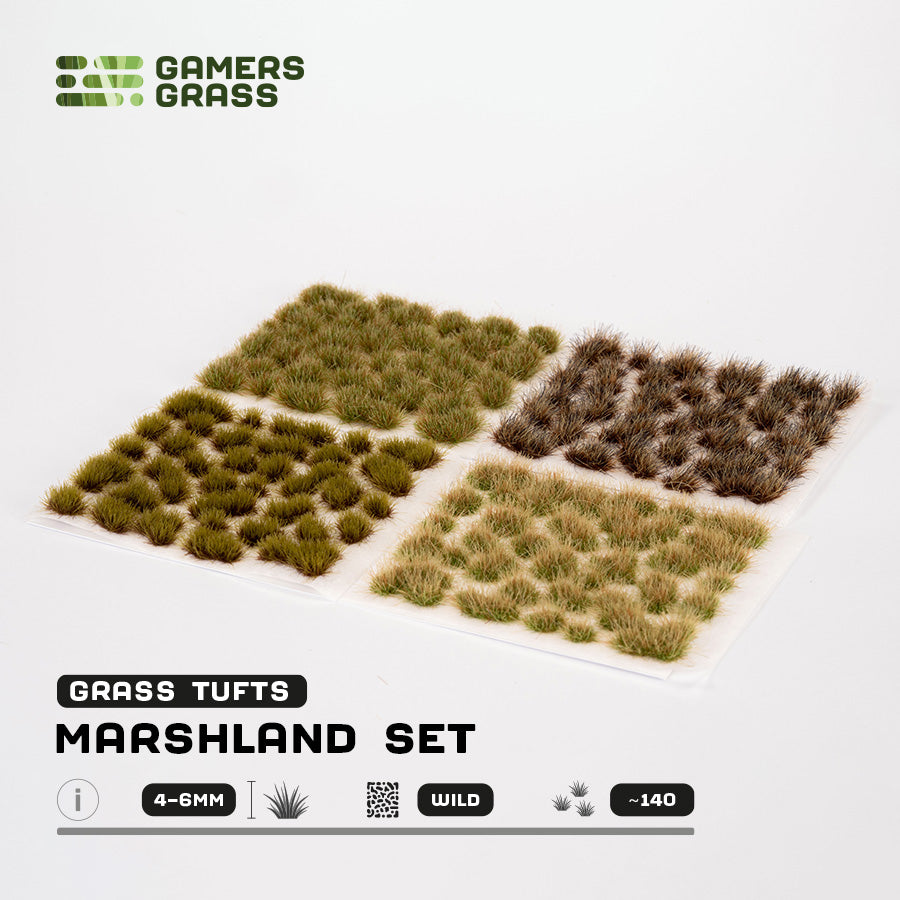 Marshland Tuft Set - Gamers Grass