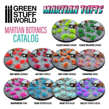 Green Stuff World - Martian Fluor Tufts - ANDROMEDA PINK