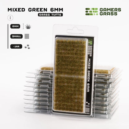 Mixed Green (6mm) - Gamers Grass