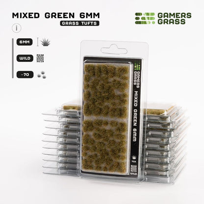 Mixed Green (6mm) - Gamers Grass