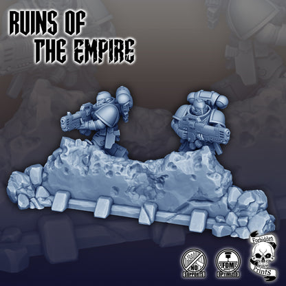 Ruins of the Empire - Ruined Temple Walls