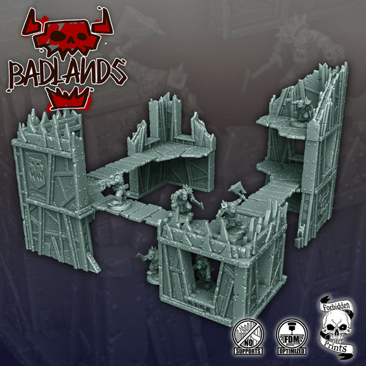 Badlands - Ork Large Scrap Fort
