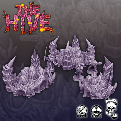The Hive - Grimdark Xenos Bug Terrain
