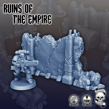 Ruins of the Empire - Ruined Temple Walls