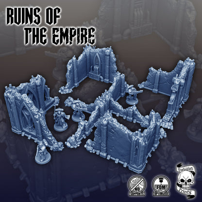 Ruins of the Empire - Ruined Temple Walls