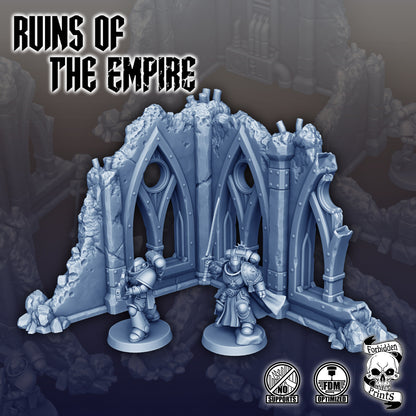 Ruins of the Empire - Ruined Temple Walls