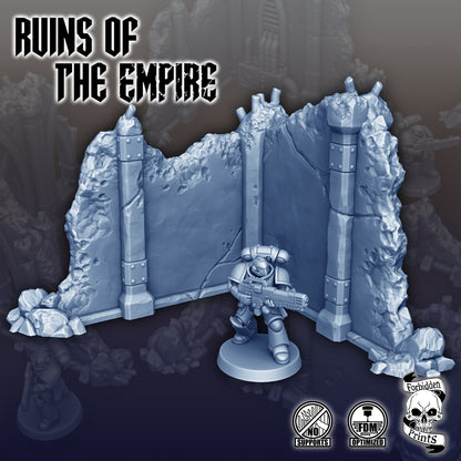 Ruins of the Empire - Ruined Temple Walls