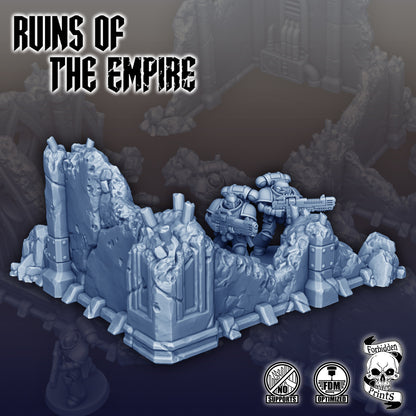 Ruins of the Empire - Ruined Temple Walls
