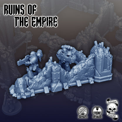 Ruins of the Empire - Ruined Temple Walls