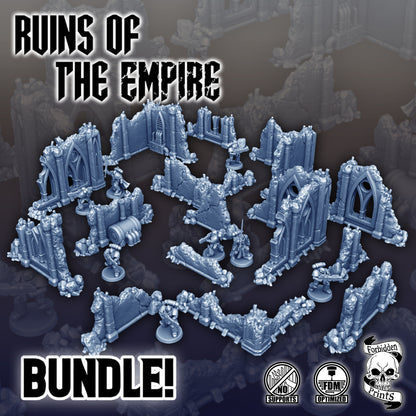 Ruins of the Empire - Ruined Temple Walls
