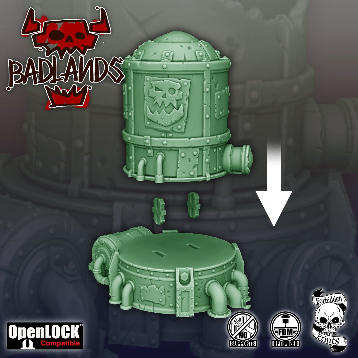Badlands - Ork Industrial Tanks