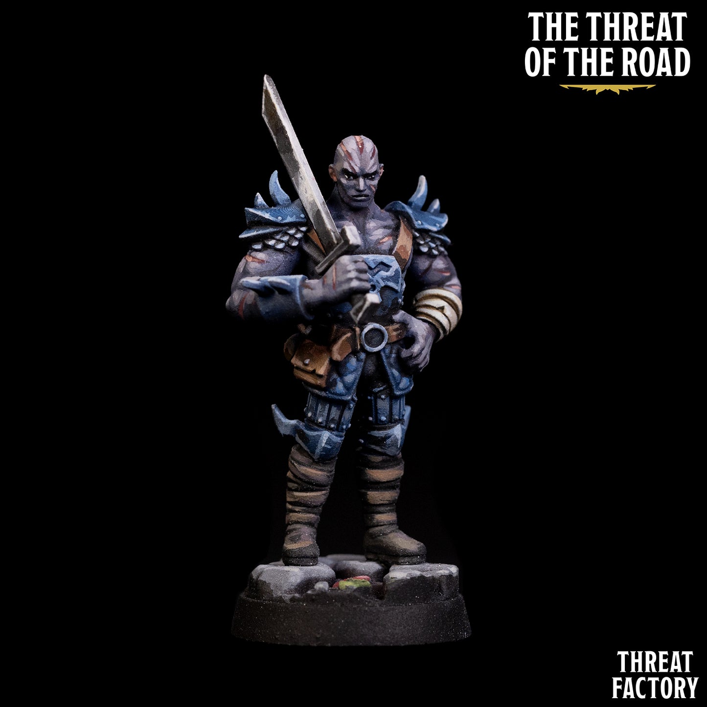 Goliath Fighter - 28mm D&D Miniature